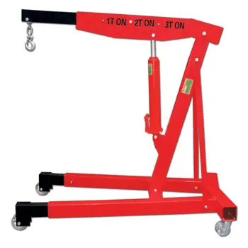 

3 ton engine crane engine lifting movable with wheels non-folding