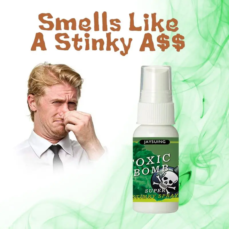 

Novelty Liquid Stinky Fart Prank Sprays Nasty Smelling Mist Halloween April Fools' Day Props Gags & Practical Jokes (30ml / 1oz)