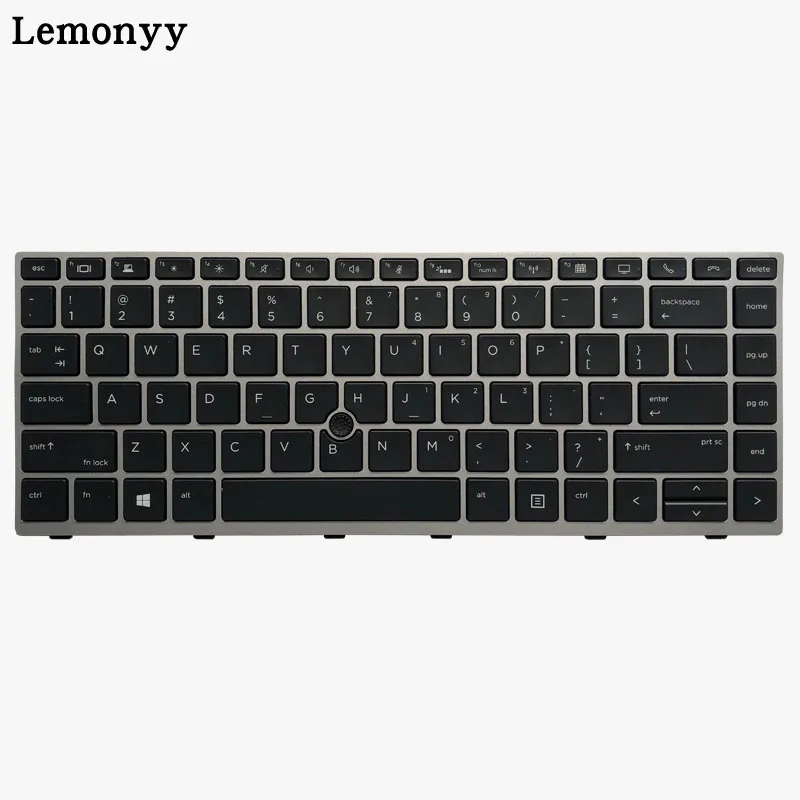 Новая клавиатура для ноутбука США hp EliteBook 840 G5 846 G5 745 G5 с мышкой точка L14378-001 L11307-001