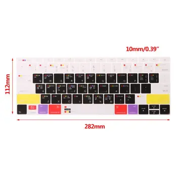 

Universal Colorful Silicone Keyboard Skin Cover Sticker for 13" 15" 17" MacBook Laptop Notebook Protector