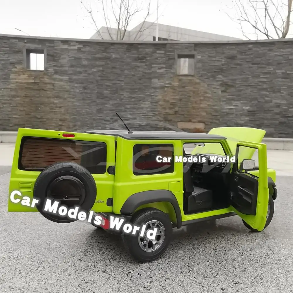 Dark Green Car Model LCD Models Jimny Sierra 1:18 SMALL GIFT!!! 