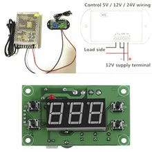 ЖК-дисплей AC/DC12V Цифровой термостат регулятор температуры сигнализации датчик измеритель температуры Регулятор