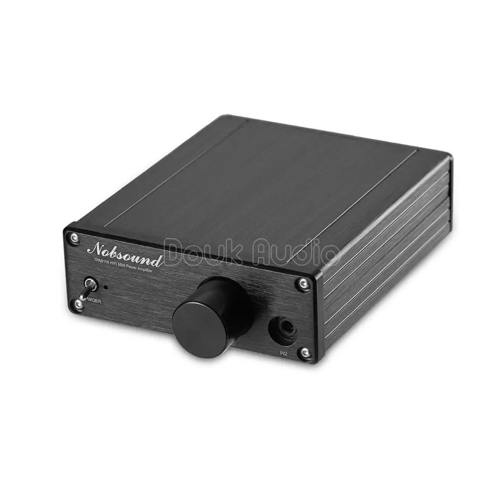 Nobsound 100 Вт* 2 Мини цифровой усилитель Hi-Fi TPA3116 стерео 2,0 канальный аудио усилитель мощности - Цвет: Without Power Supply