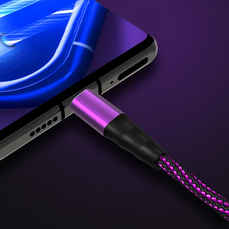 OTTWN USB кабель 5A супер быстрая зарядка линия передачи данных нейлон подготовлено подходит для huawei typec интерфейс мобильного телефона зарядная линия