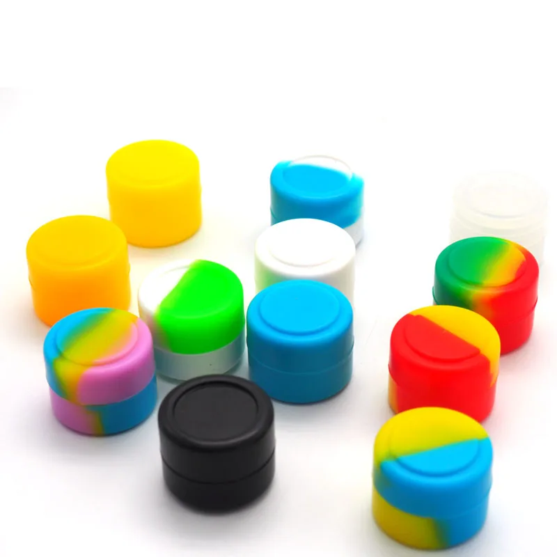 2 шт. силиконовые баночки для трава мл|silicone jar|herb jarsilicone container |