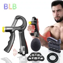 5Pcs/Set Spring Hand Grip Power Strength Expander For Hand Strengthener Finger Grip Power Grip Rehabilit Hand Trainer Expand
