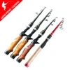 1.8M-2.7M Protable Telescopic Fishing Rod Cork Handle Spinning Fishing Rod Carbon Fiber Travel Fishing Rod Tackle ► Photo 1/6