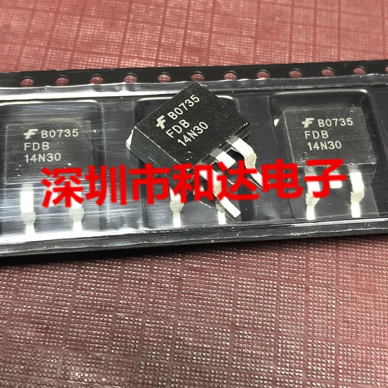 5 шт. FDB14N30-263 300V 14A