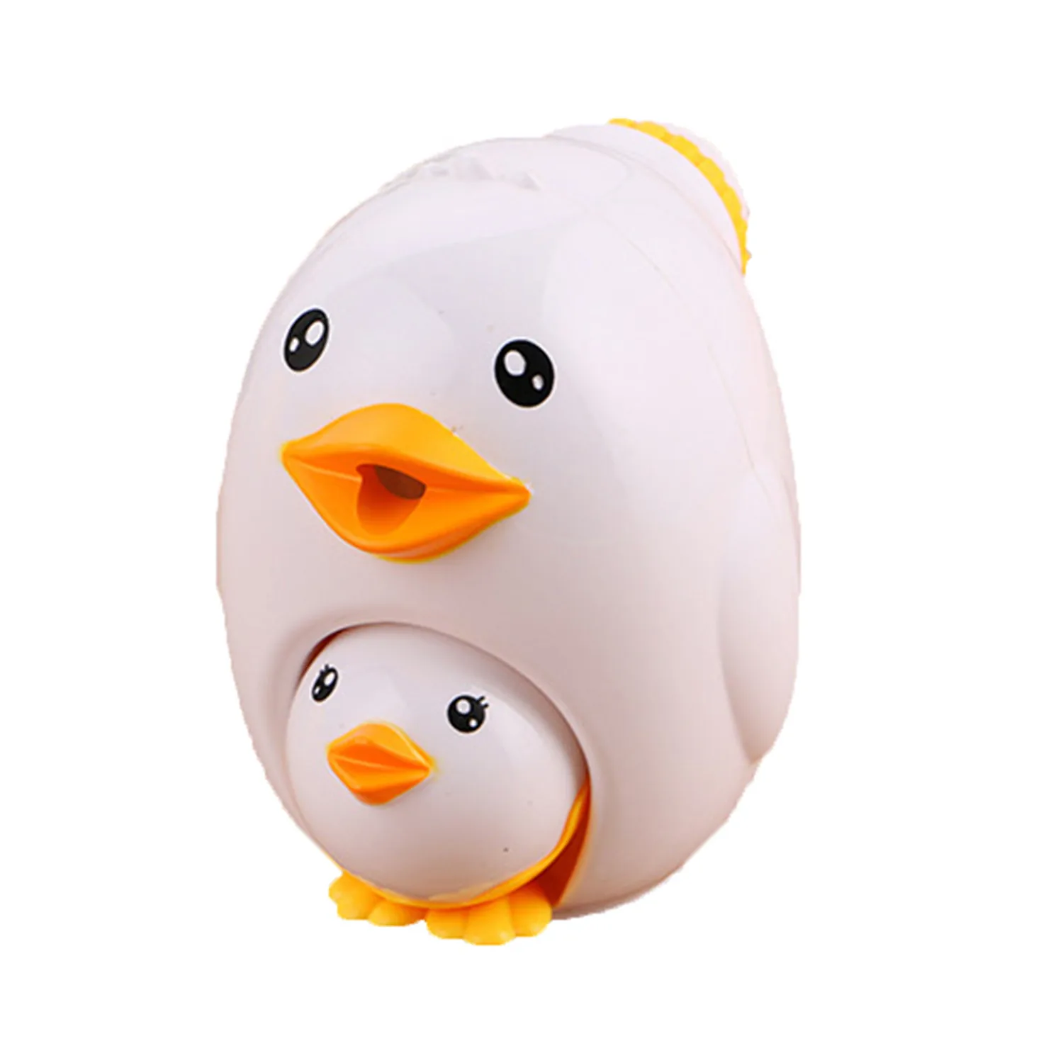 В форме цыпленка ручная Механическая точилка для карандашей милые Kawaii школьные принадлежности офисные Точилки для ручек Канцелярские принадлежности подарки - Цвет: Белый