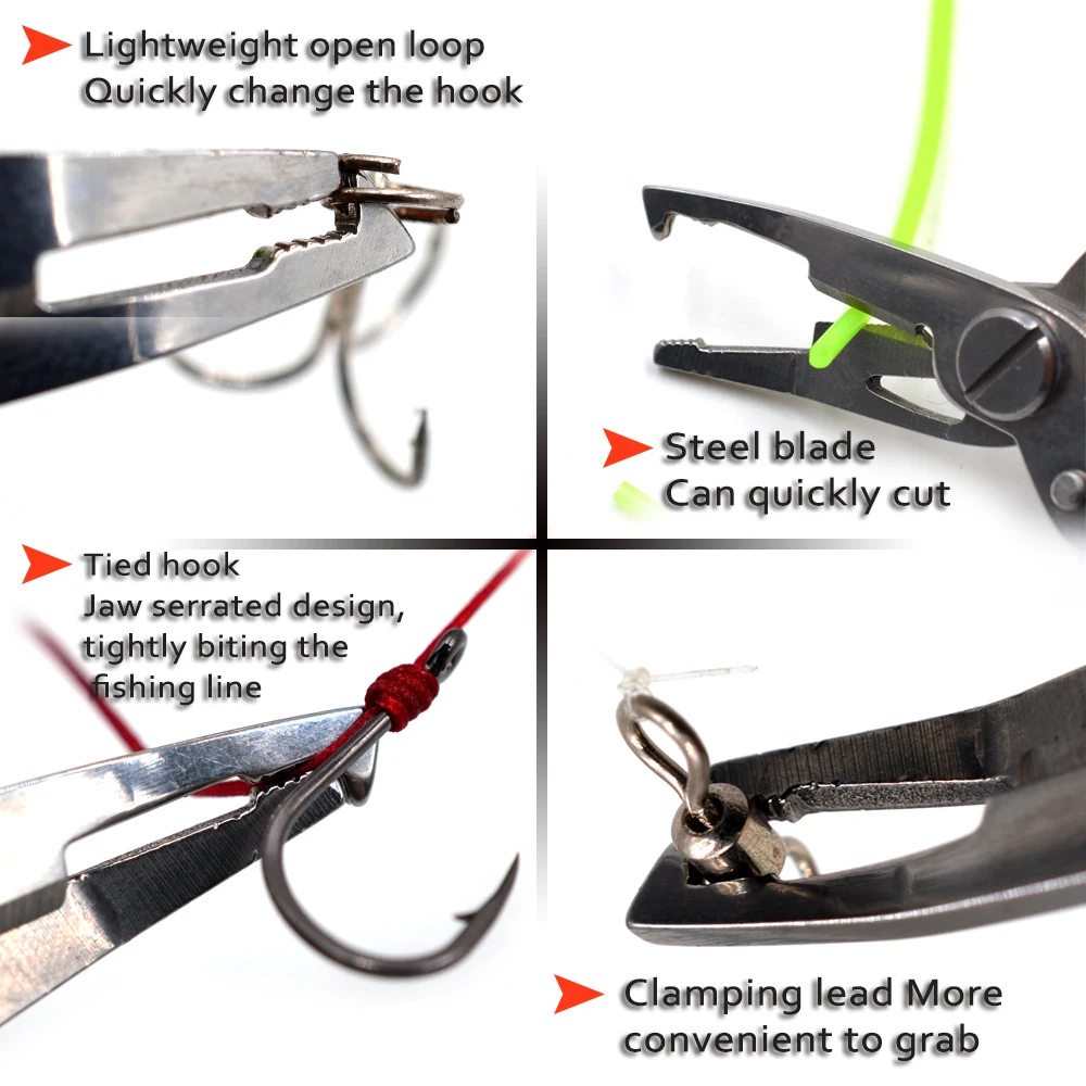 Gunting plier gunting garisan lure lure cutter hook remover dll alat - Memancing - Foto 5