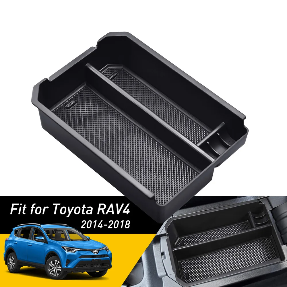 Автомобильная центральная консоль подлокотник коробка для хранения Органайзер для Toyota RAV4 RAV 4 Аксессуары для ящика для перчаток чехол