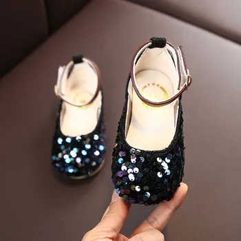 

Girls Shoes Children Infant Kids Baby Girls Sequins Princess Single Casual Sandals Shoes Sandali Bimba Kids Shoes Сандали