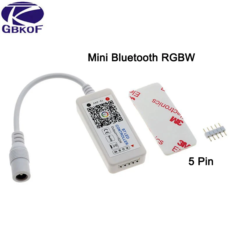16 миллионов цветов Wifi RGB/RGBW led контроллер управления смартфоном музыка и режим таймера magic home Мини wifi led rgb контроллер