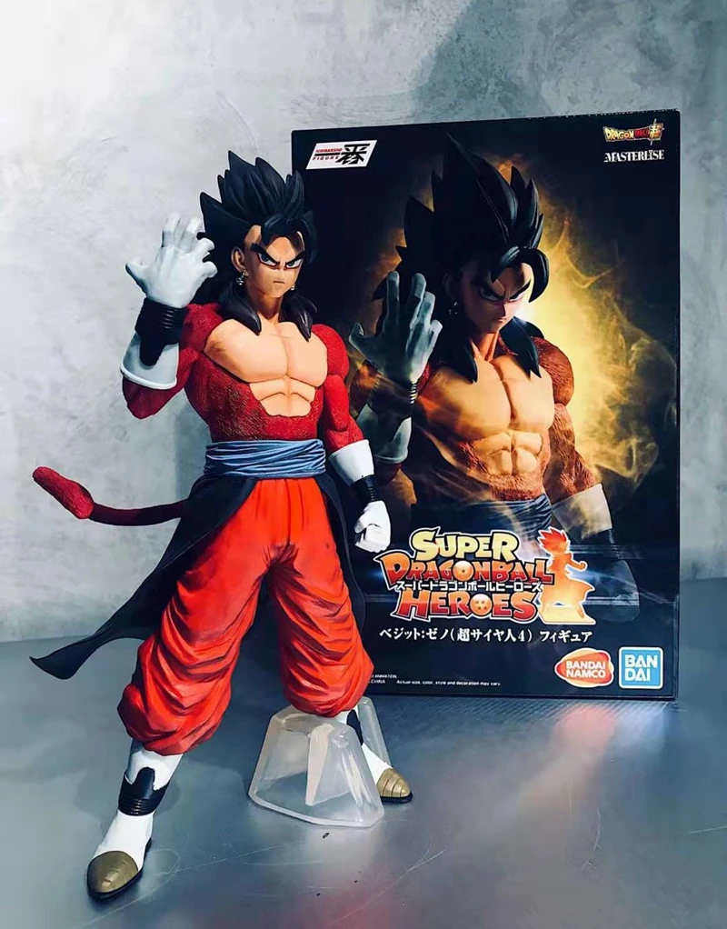 Wstxbd バンプレストスーパードラゴンボールヒーロー Masterlise 戦闘 Ssj4 ベジット Zeno フィギュア Figurals Brinquedos Aliexpress