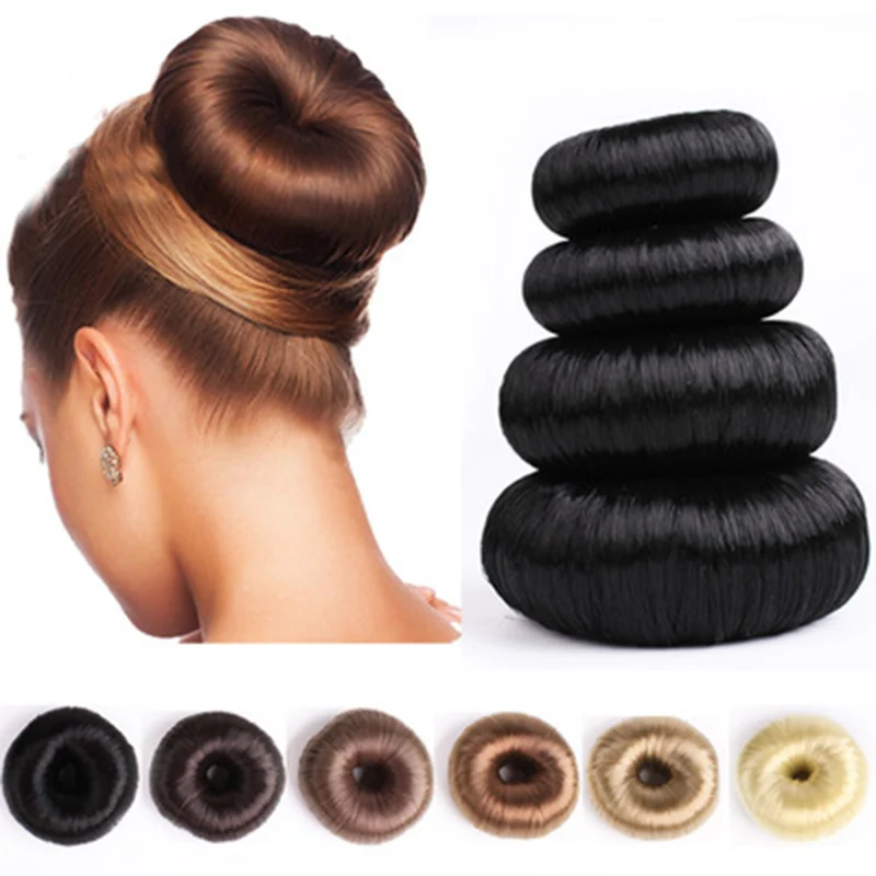 Для женщин пучок волос парик парикмахерские инструменты пончик укладки портативный расширения аксессуары HJL2019
