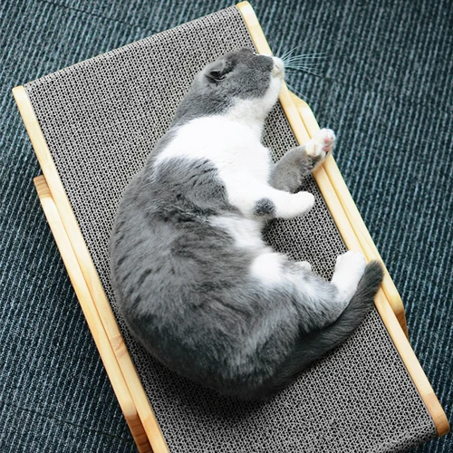 고양이 나무 스크래처 스크래처, 분리 가능한 라운지 침대, 3 인 1 스크래치 포스트, 고양이 훈련 갈기 발톱 장난감, 고양이 스크래치 보드 5