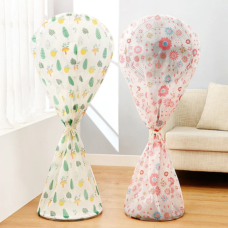 Electric Fan Dust Cover All-inclusive Sealed Floor Fan Heater Protection Cover Desktop Storage Protect Moisture-proof