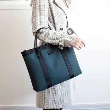 

Portable Laptop Sleeve Bag Waterproof Nylon Notebook Handbag Case For Macbook Air Pro 11 12 13 Business Briefcase Computer Bag