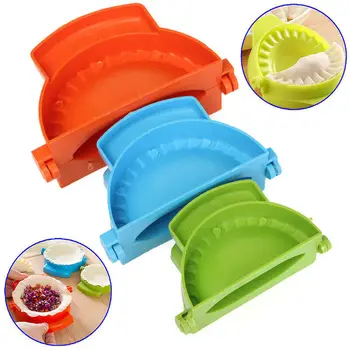 

3Pcs Dumpling Making Tool Mould Dough Press Meat Pie Pastry Empanada Mold Kits For Making Dumplings, Empanada