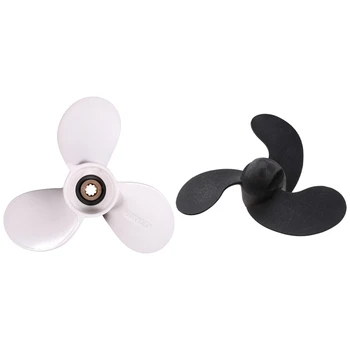 

Aluminum Outboard Propeller 3X7-1/2X7 6E0-45943-00 with Marine Propeller, 2.5-3.5HP Outboard Propeller 309-64106-0