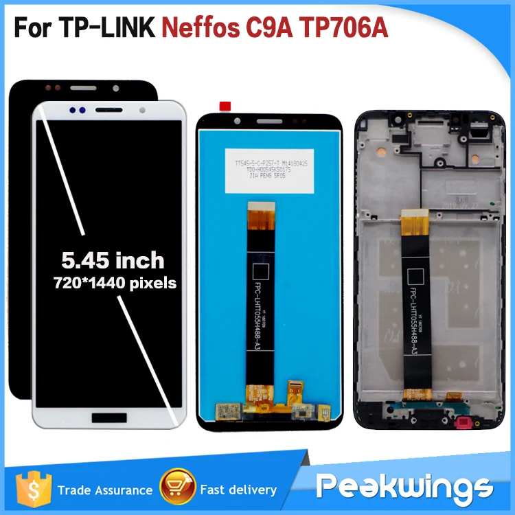 

5.45'' For TP-LINK Neffos C9A TP706A LCD Display Touch Screen Digitizer For TP-LINK C9A Display