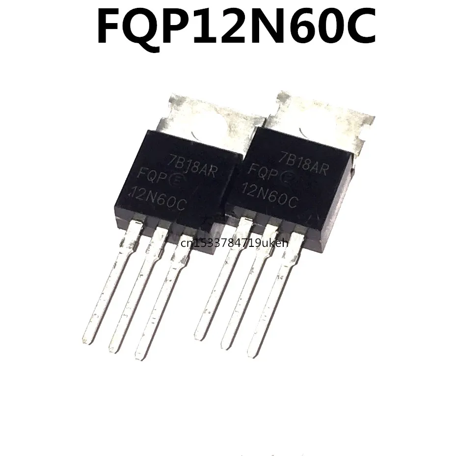 Оригинал 5 шт./FQP12N60C 12N60 TO-220 12A600V | Электронные компоненты и принадлежности