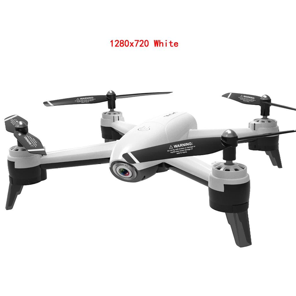 SG106 Радиоуправляемый Дрон оптический поток 1080P 720P двойная камера в реальном времени воздушный видео RC Квадрокоптер самолет позиционирование RTF детские игрушки K4UE - Цвет: 1280x720 White