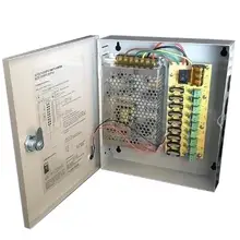 9CH DC12V 5A CCTV камера блок питания адаптер импульсный блок питания коробка распределения 9 каналов Вход AC 100-240 В к DC 12 В