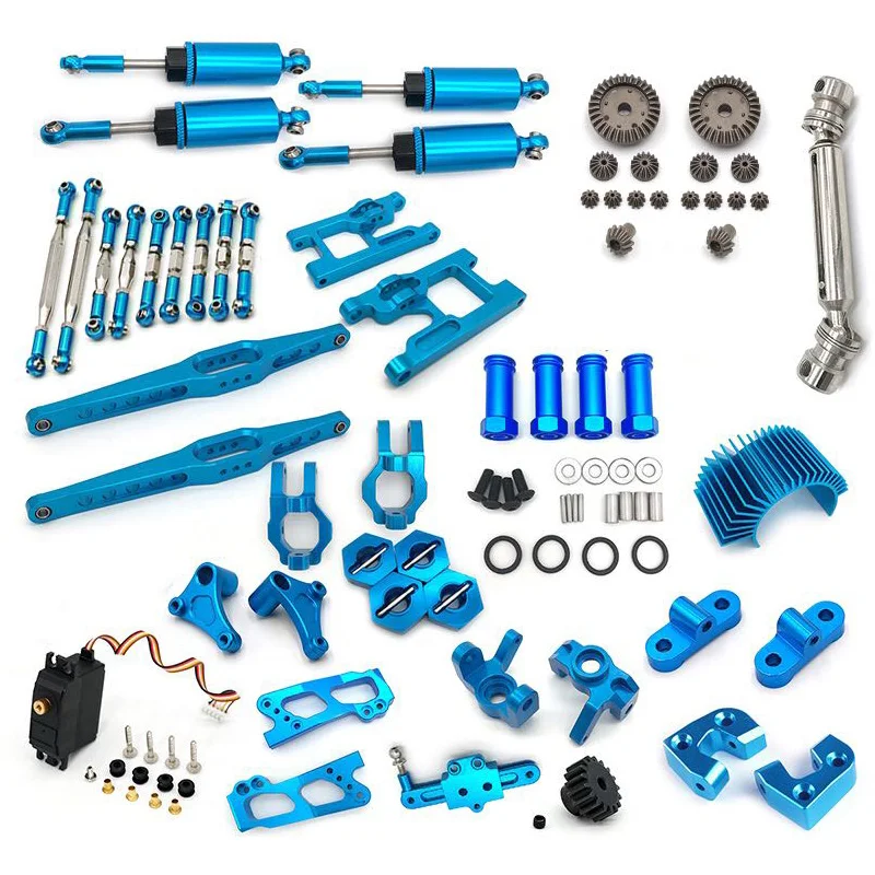 12428 12423 FY03 комплект обновленных аксессуаров для Feiyue FY03 WLtoys 12428 12423 1/12 RC багги автомобильные запчасти