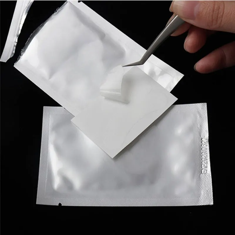 Eyelash Patches 20/50/100 Pairs Gel for Eyelash Extension Paper Sticker Wraps Makeup Tools