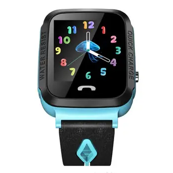 

Mr 2019 NEW V5W Children Kids Smart Watch SOS SIM Card Phone Call Anti-Lost WiFi Locator Card Call Phone Wrist Watch Waterproof
