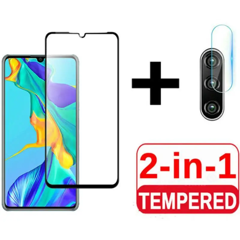 2-в-1 с уровнем твердости 9H Защитная пленка для Стекло для huawei Nova 5i 5T P20 P30 Lite Pro Honor 20S 20 Pro/Mate 10 lite Камера защитное устройство для объектива Стекло