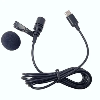 

20pcs 3m Wired Type-C jack Microphone Home Use Computer Phones Recording Audio Microphone for Xiaomi for Samsung