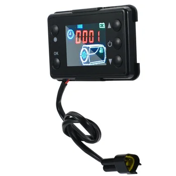 

Set LCD Monitor Switch Universal Air Heater 12/24V With Remote Control Replacement