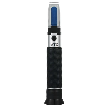 

0-40% Brix 0-25% Alcohol Refractometer Tester for Alcohol Brix Beer Wine Fruit Grape Sugar Saccharimeter