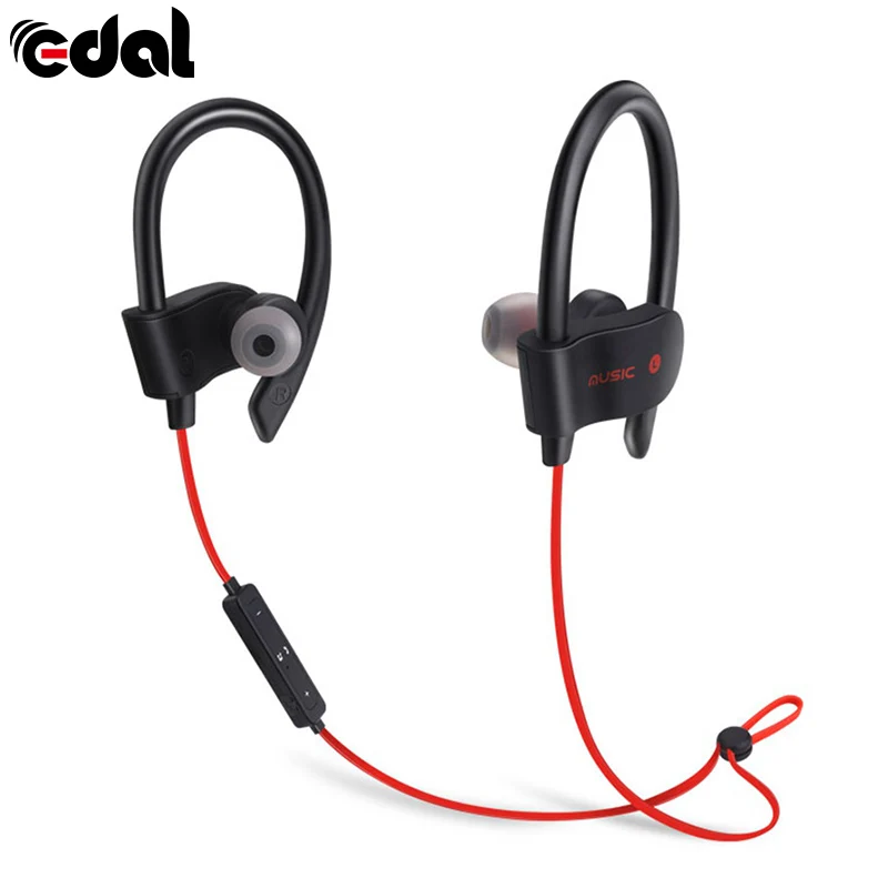 EDAL Stereo Ear Hook Wireless Bluetooth Earphone Earbuds Sports Headset