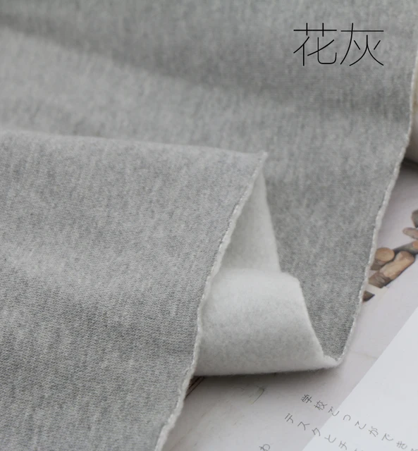 Wide 185cm Winter Thick Warm Cotton Knit Nap Fleece Sweater Sportswear Brush Fabric No Pilling Fabric Aliexpress