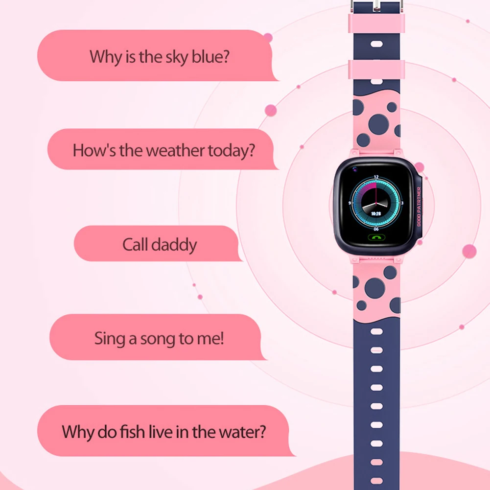 HD 4G Full Netcom Video Calling With AI Payment WiFi Chat GPS Positioning Waterproof Smartwatch Kids Smart Watch