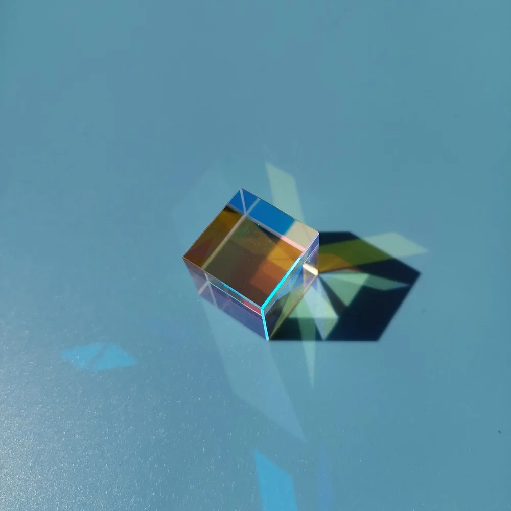 Призма Шестигранная яркая 15*15*15 мм Xcube Подарочная оптическая Призма детская научно-популярная физика экспериментальное оборудование
