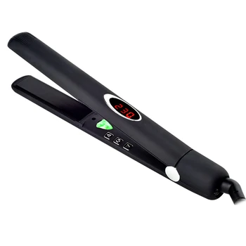 

2019 Professional Hair Straightener Hair Curler Tool Negative Ions 2 in 1 Straightening Curling