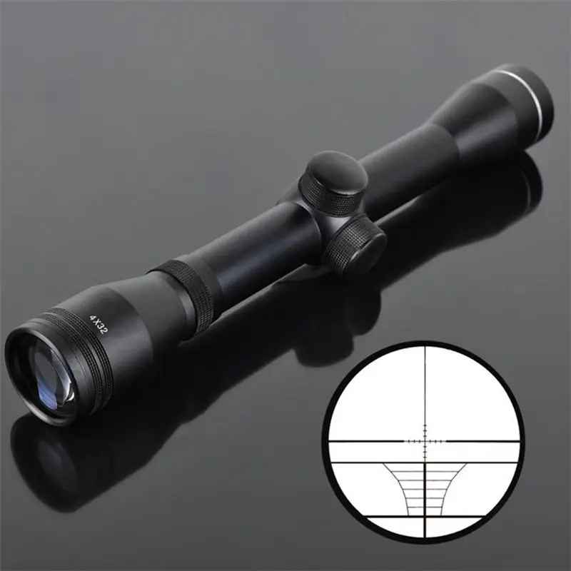 Тактический 4X32 рефлекторный прицел 1/4 MOA Crosshair Gamo винтовка охотничья оптика для