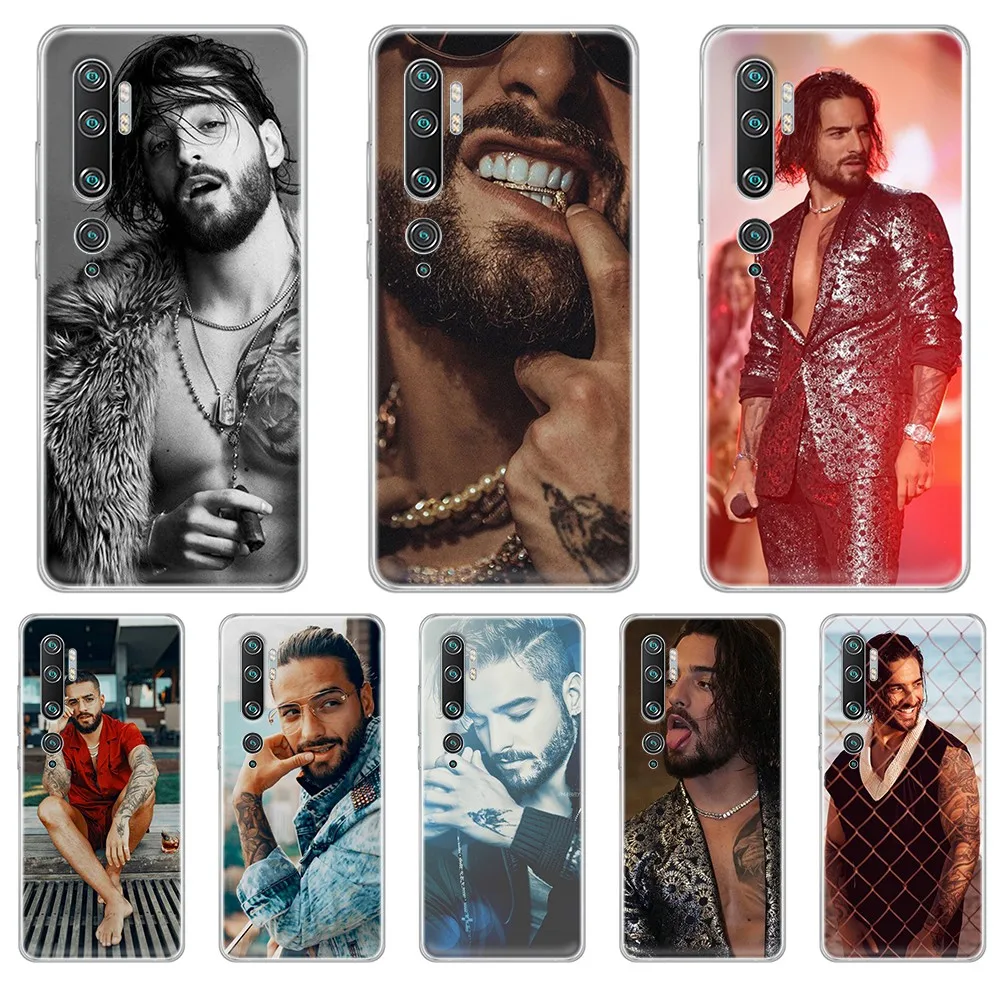 Прозрачный чехол для телефона Maluma Colombia Juan Luis Londoño Arias prime XIAOMI mi 3 4 5 5X 8 9 10 se max pro a2 9T