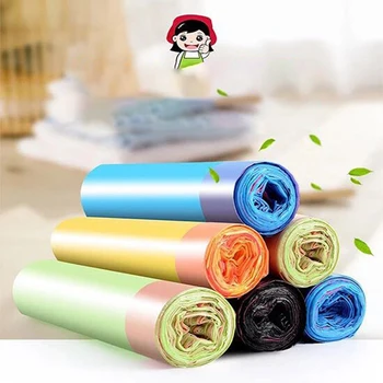 

10 Rolls of 150 4-6 Gallon Garbage Bag Small Drawstring Garbage Bag Powerful Garbage Bag Kitchen Bathroom Bedroom Car Office Tra