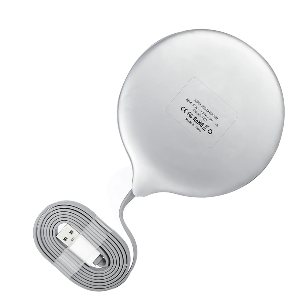 

Aluminum Canvas Quick Charge Wireless Charger for iPhoneX/8/8Plus