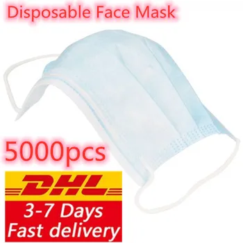 

DHL 500 / 800 / 1000 / 2000 / 5000pcs disposable original gas mask three layer genuine dust mask gas mask