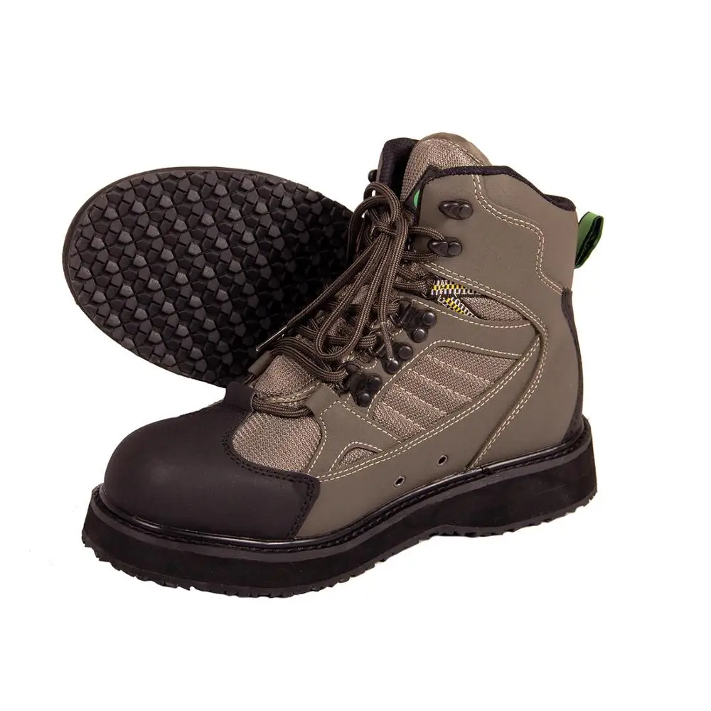 Water Shoes Aqua Shoes Diving Shoes Men&rsquo;s Fishing Wading Breathable Boots Felt or Rubber Sole