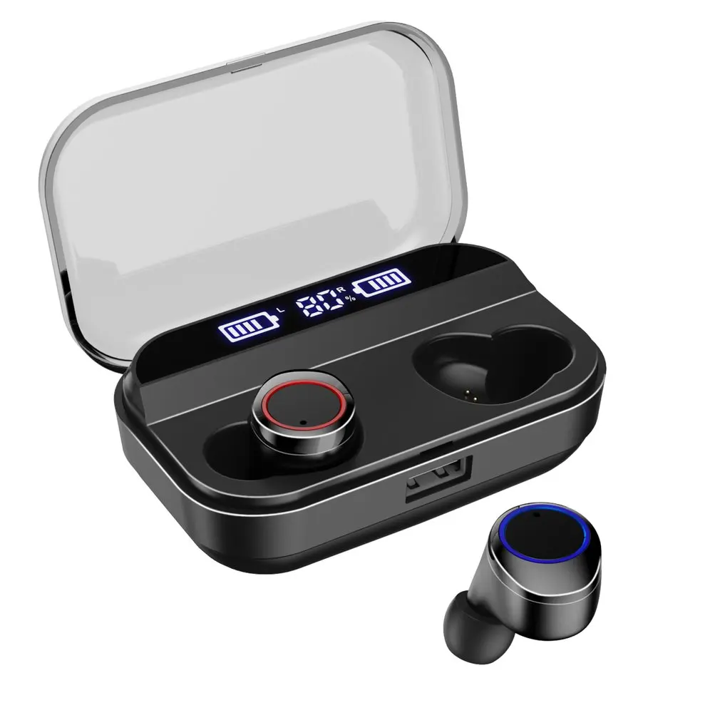 

X11 Tws Earphone X6/X6Pro Digital Display Touch Waterproof 2600Mah Large Battery Compartment Wireless Headset