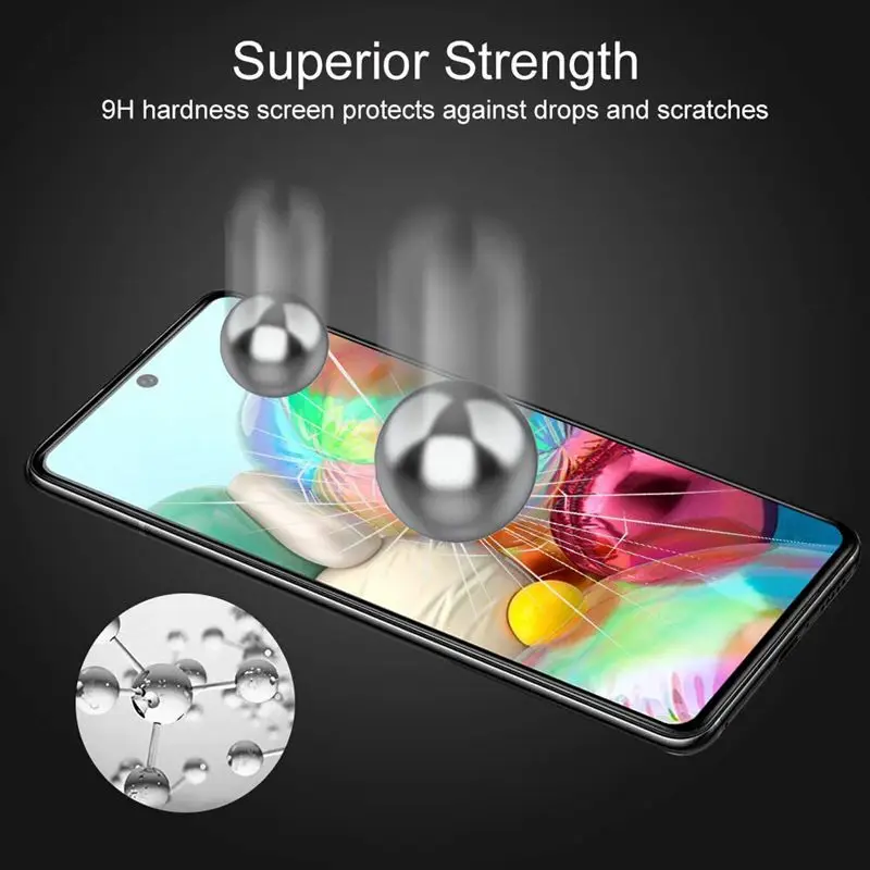 삼성 A32 A325F DS A52 A525F A526B A72 A725F A02 A022G S21 용 강화 유리 갤럭시 A 32 52 72 02 용 보호 스크린 필름