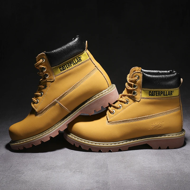Ceny 2019 jesienne nowe męskie buty duże rozmiary 38 46 Vintage Brogue College Style męskie buty Casual koronka up wysokie buty dla mężczyzny żółty