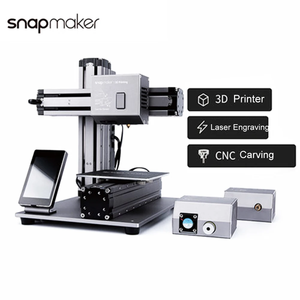 3D принтер Snapmaker 3 в 1 лазерный гравер машина для резьбы с ЧПУ|Фрезы по дереву| |